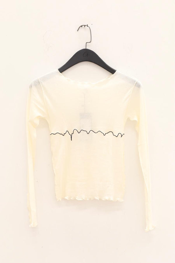 BASERANGE Tabby Star Long Sleeve T-shirt Portugal BAS-TOTA-CG-SP22-UNDYED